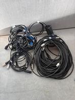 Partij kabels! XLR, power kabels, stroom!, Muziek en Instrumenten, Ophalen of Verzenden, Zo goed als nieuw, Apparatuur