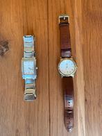 Vintage horloges Bulova en Pulsar, Overige merken, Staal, Gebruikt, Polshorloge