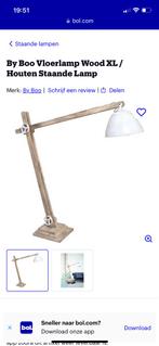 By boo vloerlamp XL wood, Huis en Inrichting, Lampen | Vloerlampen, Zo goed als nieuw, Ophalen