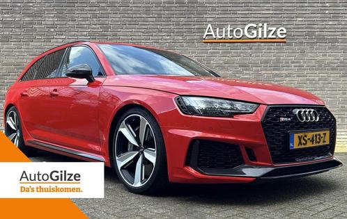 Audi RS4 2.9 TFSI Quattro l Carbon Interieur & Exterieur l K, Auto's, Audi, Bedrijf, Te koop, RS4, 4x4, ABS, Achteruitrijcamera