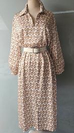 Mooie Caroline Biss jurk . 100 % viscose.  Maat 42, Verzenden, Beige, Maat 42/44 (L), Zo goed als nieuw