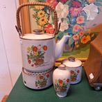 Vintage wild flower wild strawberry theepot ed, Ophalen of Verzenden