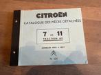 Citroèn 7 et 11 Traction AV Modèles 1934 à 1957, Onbekend, Ophalen of Verzenden, Zo goed als nieuw, Citroën