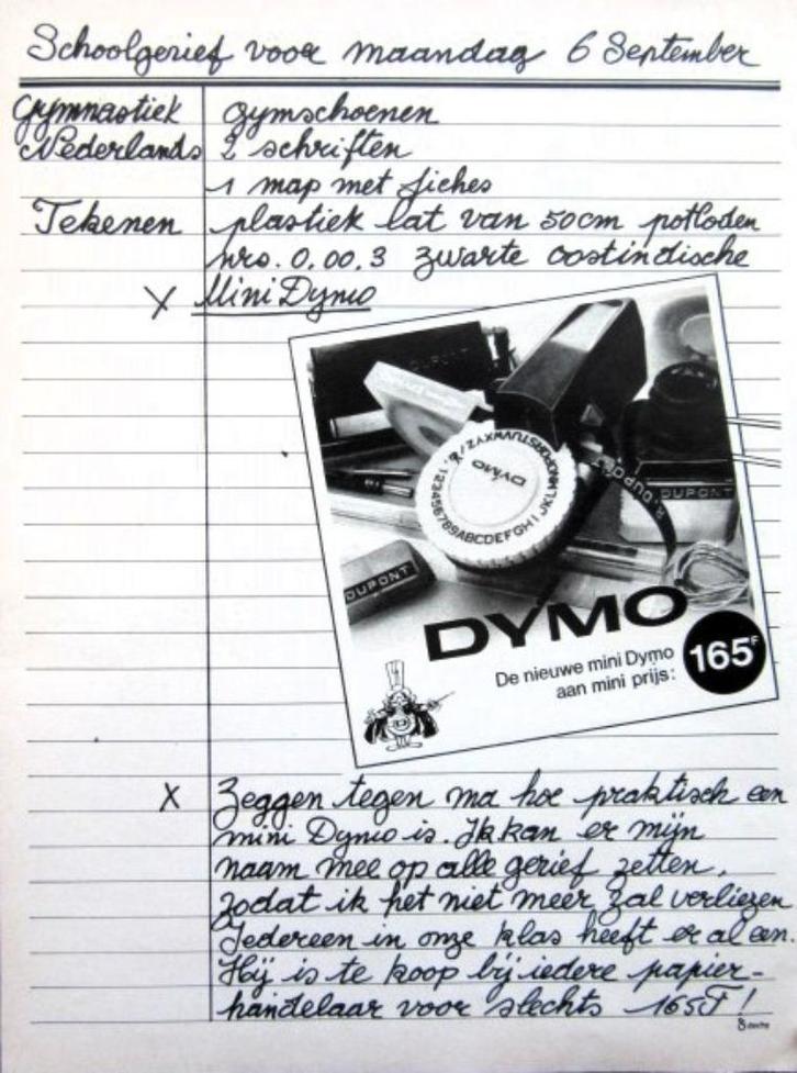 17 vintage advertenties reclames div. producten 1963-71 Dymo, Verzamelen, Merken en Reclamevoorwerpen, Gebruikt, Overige typen