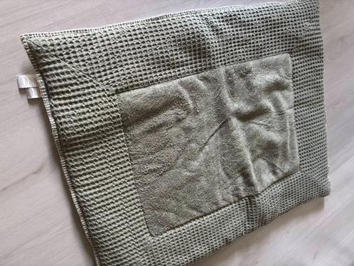 Verstelbare houten Baby box met opberglade en kleed, Kinderen en Baby's, Boxen, Gebruikt, Vierkant, In hoogte verstelbaar, Boxkleed
