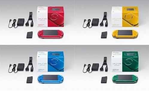 Sony PSP 3000 Carnival Radiant Red Console, Spelcomputers en Games, Spelcomputers | Sony PSP, Zo goed als nieuw, PSP 3000, Overige kleuren