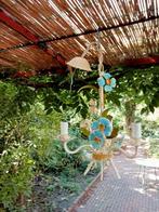 Vintage Franse hanglamp, Huis en Inrichting, Ophalen of Verzenden, Gebruikt, Minder dan 50 cm