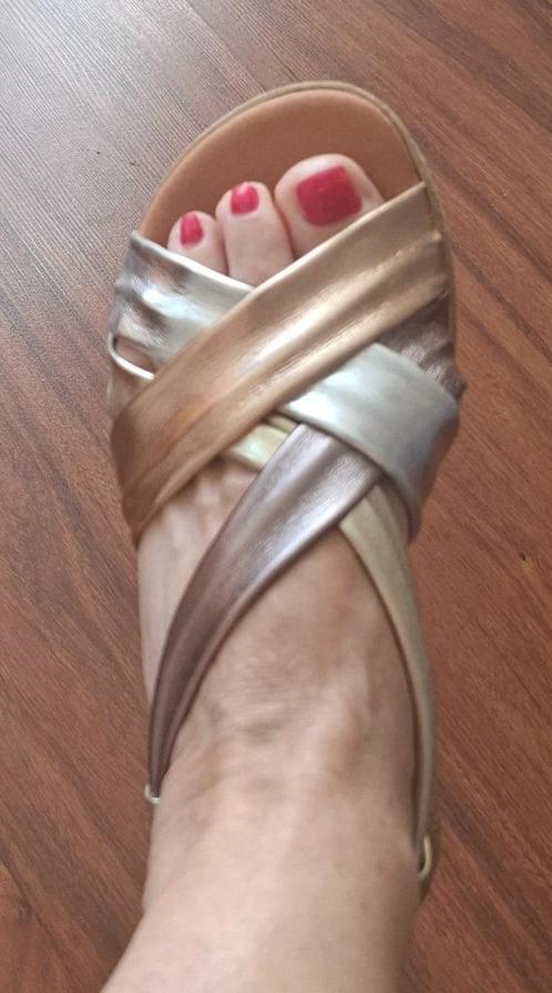 Cypres maat 38, Kleding | Dames, Schoenen, Zo goed als nieuw, Sandalen of Muiltjes, Overige kleuren, Verzenden