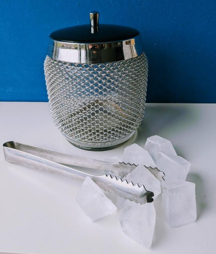 Vintage Cocktail IJsbucket/Merkuria Kovocas/jaren 70, Huis en Inrichting, Keuken | Keukenbenodigdheden, Gebruikt, Ophalen of Verzenden