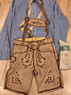 Lederhose 48 overhemd kousen oktoberfeest, Ophalen, Zo goed als nieuw, Maat 48/50 (M), Overige thema's