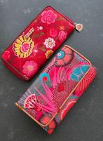 2 Oilily Portemonnees - Roze met Print, Sieraden, Tassen en Uiterlijk, Portemonnees, Ophalen of Verzenden, Gebruikt, Roze, Oilily