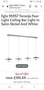 Eglo Toronja Hanglamp - Stijlvol Design, 50 tot 75 cm, Nieuw, Ophalen of Verzenden, Metaal