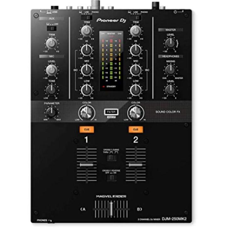 Pioneer DJ DJM 250mk2 250 mk2 DJM250mk2 mixer, Muziek en Instrumenten, Mengpanelen, Minder dan 5 kanalen, Microfooningang, Ophalen of Verzenden