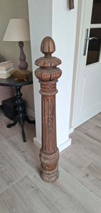 Houten antieke trap baluster landelijk brocante, Doe-het-zelf en Verbouw, Ladders en Trappen, Ophalen, Zo goed als nieuw, Minder dan 2 meter