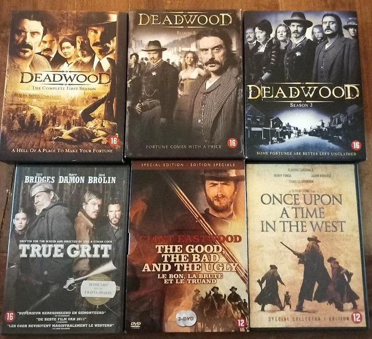 Actie/western oa  Once upon,24, Bourne,IndianaJones,Deadwood, Cd's en Dvd's, Dvd's | Actie, Zo goed als nieuw, Actie, Boxset, Vanaf 16 jaar