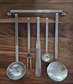 Gero Zilmeta Lepelrek - 5 Delig, Huis en Inrichting, Keuken | Bestek, Ophalen of Verzenden, Gebruikt, Rvs of Chroom, Bestekset