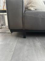 Donkergrijze hoekbank Sanders Wonen, Huis en Inrichting, Banken | Sofa's en Chaises Longues, Ophalen, Zo goed als nieuw, 150 cm of meer