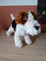 Fox Terrier knuffel, Ophalen of Verzenden, Zo goed als nieuw, Overige typen