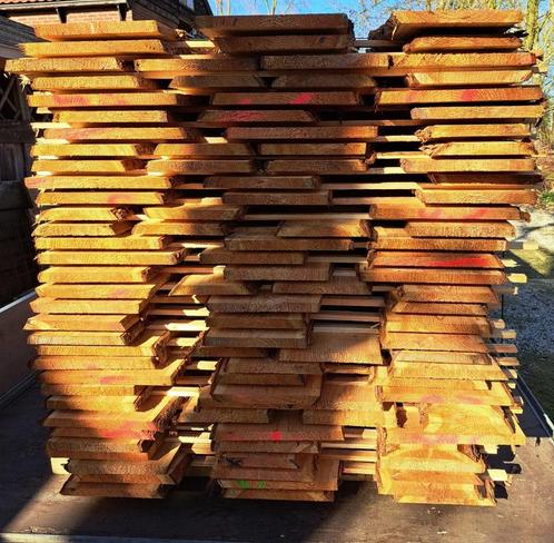 Lariks schaaldelen onbehandeld of geïmpregneerd, Doe-het-zelf en Verbouw, Hout en Planken, Nieuw, Plank, Overige houtsoorten, 300 cm of meer