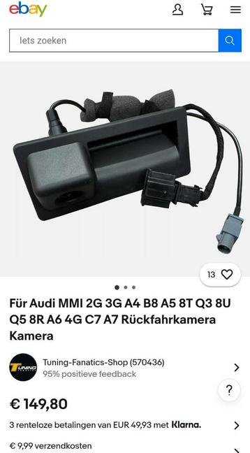 Audi achteruitrijcamera beschikbaar voor biedingen