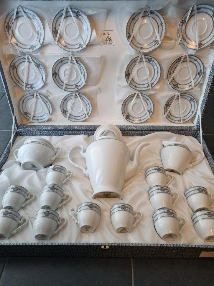 Porseleinen koffie/theeset Gioielli da Tavola NIEUW, Huis en Inrichting, Keuken | Servies, Nieuw, Ophalen