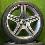 Originele 19 inch Mercedes velgen met banden SL 63 AMG R231, 19 inch, Gebruikt, 285 mm, Banden en Velgen