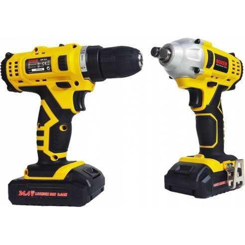 NIEUW️❗️Boxer SR-Line Combiset Boormachine + Slagmoersleutel, Doe-het-zelf en Verbouw, Gereedschap | Handgereedschap, Nieuw, Ophalen of Verzenden