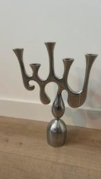 Zilveren kandelaar, Ophalen, Zo goed als nieuw, Metaal, 25 tot 50 cm