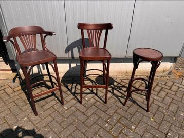 Bistro kroeg barkrukken thonet mancave krukken café kantine  beschikbaar voor biedingen