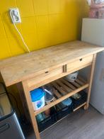 Ikea roltafel Förhöja, Huis en Inrichting, Ophalen, Gebruikt, 50 tot 100 cm, Overige houtsoorten