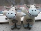 3 x Koe giraffe giraf of paard merk Tiamo meet ca 18 cm, Ophalen of Verzenden, Zo goed als nieuw, Koe