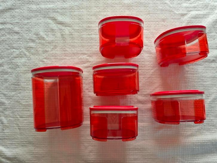 Tupperware 6 vensterbussen, Huis en Inrichting, Keuken | Tupperware, Zo goed als nieuw, Overige typen, Ophalen of Verzenden
