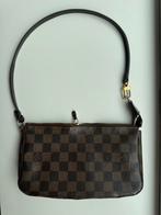 Louis Vuitton Pochette Accessoires Damier Ebene, Ophalen, Gebruikt, Bruin