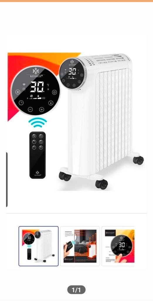 olieverwarming, Huis en Inrichting, Kachels, Nieuw, Vrijstaand, Overige soorten, Elektrisch, Ophalen