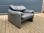 Cassina Maralunga 1zit origineel Anthraciet grijs Topstaat!, Ophalen of Verzenden, 75 tot 100 cm, B&b italia artifort leolux togo knoll vitra sede edra saporiti