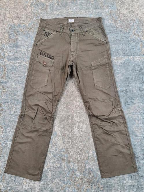 G-Star 5620 3D Tapered W33 L30 100% katoen Bronno3330, Kleding | Heren, Spijkerbroeken en Jeans, Zo goed als nieuw, W33 - W34 (confectie 48/50)