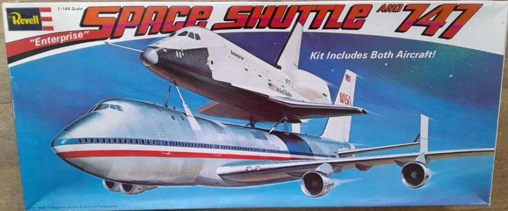 Revell Space Shuttle en 747 - 1:144 (Nr. H-177), Hobby en Vrije tijd, Modelbouw | Vliegtuigen en Helikopters, Nieuw, Vliegtuig