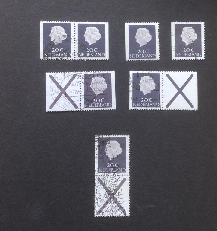 Combinaties uit postzegelboekjes PB 6-12. Lees verder., Postzegels en Munten, Postzegels | Nederland, Na 1940, Ophalen of Verzenden
