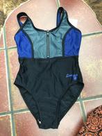 nieuw zwempak maat 128 merk lentiggini blauw/zwart/grijs, Meisje, Ophalen of Verzenden, Emmen, Nieuw zwempak maat 128 merk lentiggini blauw/zwart/grijs