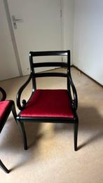 2 prachtige oude stoelen, Antiek, Twee, Zwart, Ophalen of Verzenden