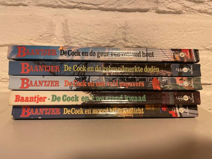 Baantjer Set - 5 Boeken, Boeken, Detectives, Gelezen, Ophalen