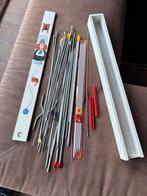 Breinaalden in houten doosjes, Hobby en Vrije tijd, Breien en Haken, Ophalen of Verzenden, Zo goed als nieuw, Breien, Naald