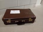 Oude bruine koffer., Ophalen of Verzenden