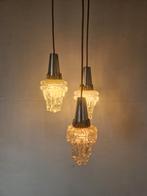 Zeldzame brutalist cascade lamp vintage design., Huis en Inrichting, Lampen | Hanglampen, Gebruikt, Onbekend, Ophalen of Verzenden
