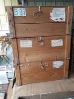 houten Archiefkisten mooie oude kisten kast, Huis en Inrichting, Kasten | Overige, Ophalen, Gebruikt