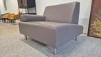 Strakke leren Cloak Pacific design love seat fauteuil(zgan), Ophalen of Verzenden, Zo goed als nieuw, Metaal, Modern design, strak,industriël design