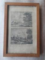 West Poort en De Koepoort te Goes. Bulthuis, Antiek en Kunst, Kunst | Etsen en Gravures, Ophalen