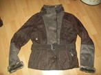 Trendy bruine winterjas jas met bont van Reset Women maat XL, Bruin, Verzenden, Maat 46/48 (XL) of groter, Zo goed als nieuw