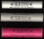 3 Muntrollen 1 + 2 +5 Eurocent Griekenland 2020 - Zichtrol, Postzegels en Munten, Munten | Europa | Euromunten, Verzenden, Griekenland