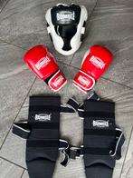 Nog bijna nieuwe kickboks spullen  kind, Sport en Fitness, Vechtsporten en Zelfverdediging, Overige, Maat XS of kleiner, Vechtsportbescherming